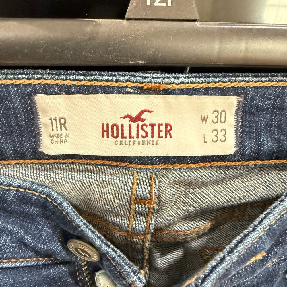 Hollister Blue skinny Jeans with Classic Denim stretch